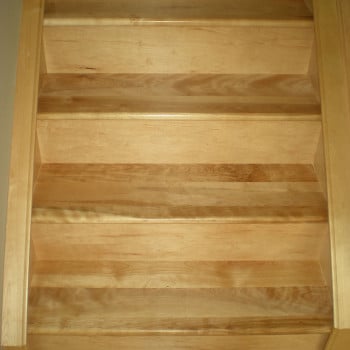 Natural Solid Birch Wood Treads