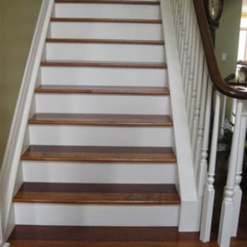 Stained Oak Stair Treads