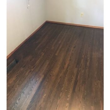Sanded and Refinished Flooring